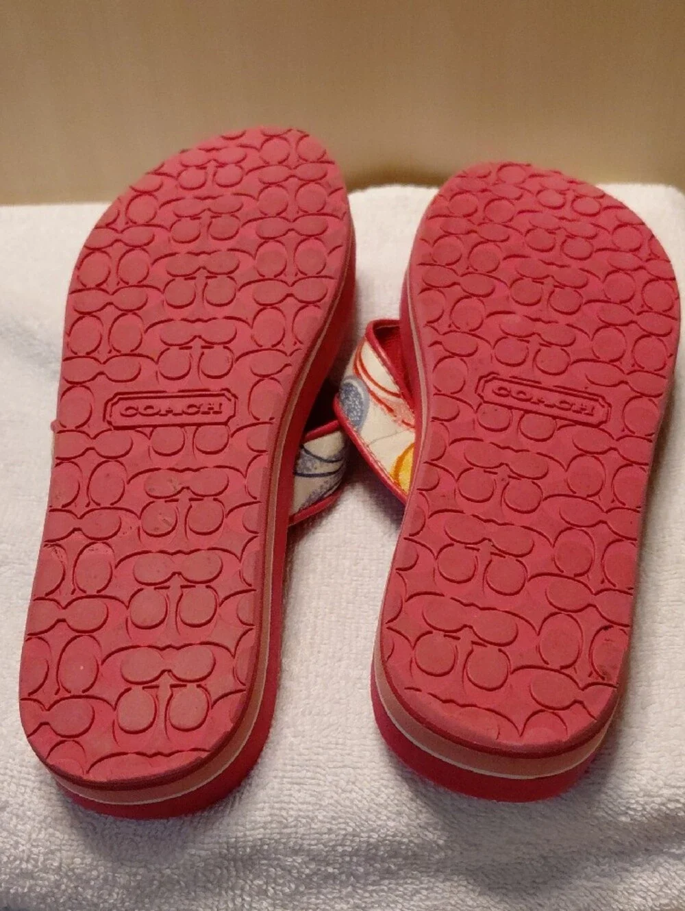 Coach Jolie Signature Flip Flop Sandal